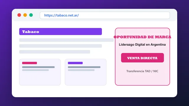 Modelo de aplicación comercial y proyectos digitales para tabaco.net.ar